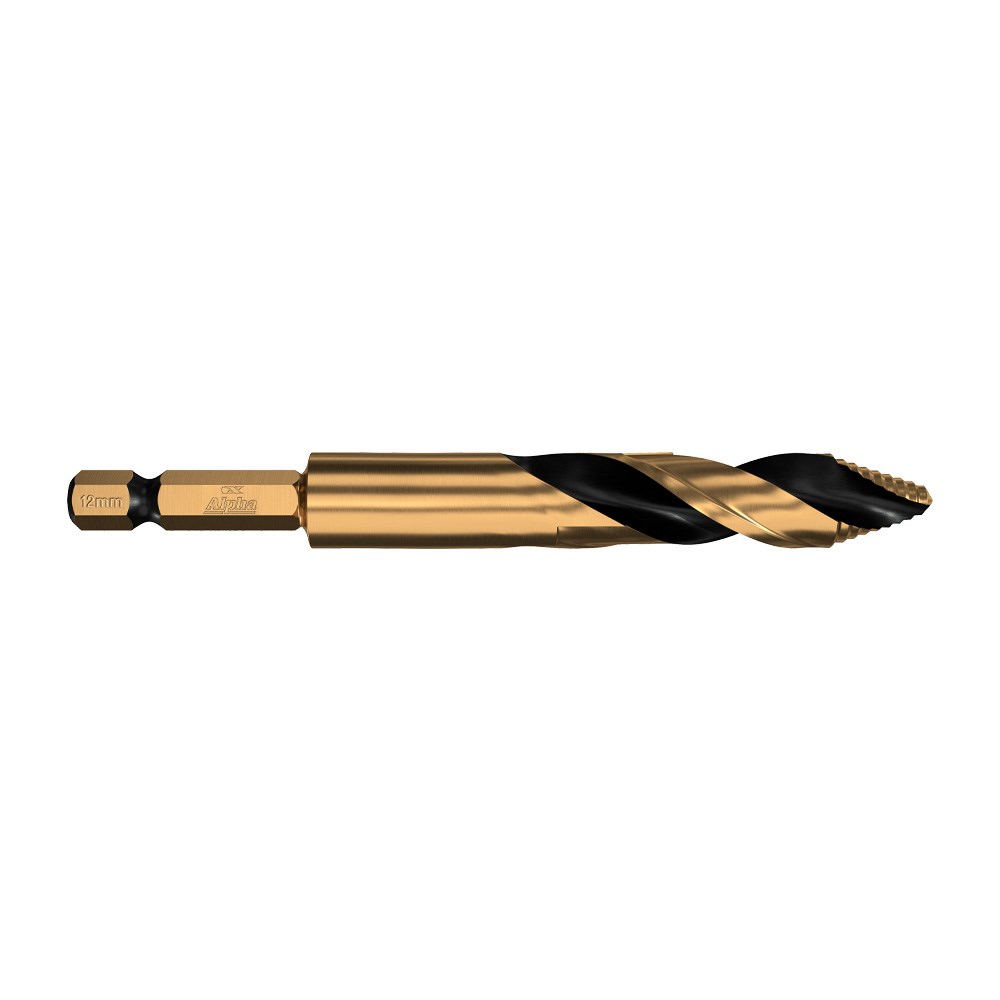 ALPHA ONSITE PLUS IMPACT STEP TIP DRILL BIT - 12.0MM
